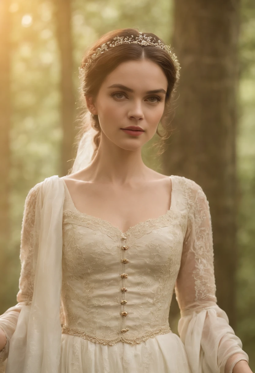 (((uma ferida avermelhada profunda atravessa sua bochecha esquerda))) tez justa, mulher em torno de 19 anos, cabelos brancos naturais, olhos verdes distintos, vestindo kohl, slender and graceful, Beautiful, luz de velas em um ambiente medieval, Ultra sharp focus, tiro realista, roupas femininas medievais, cores tetradicas (cicatriz:1.4)