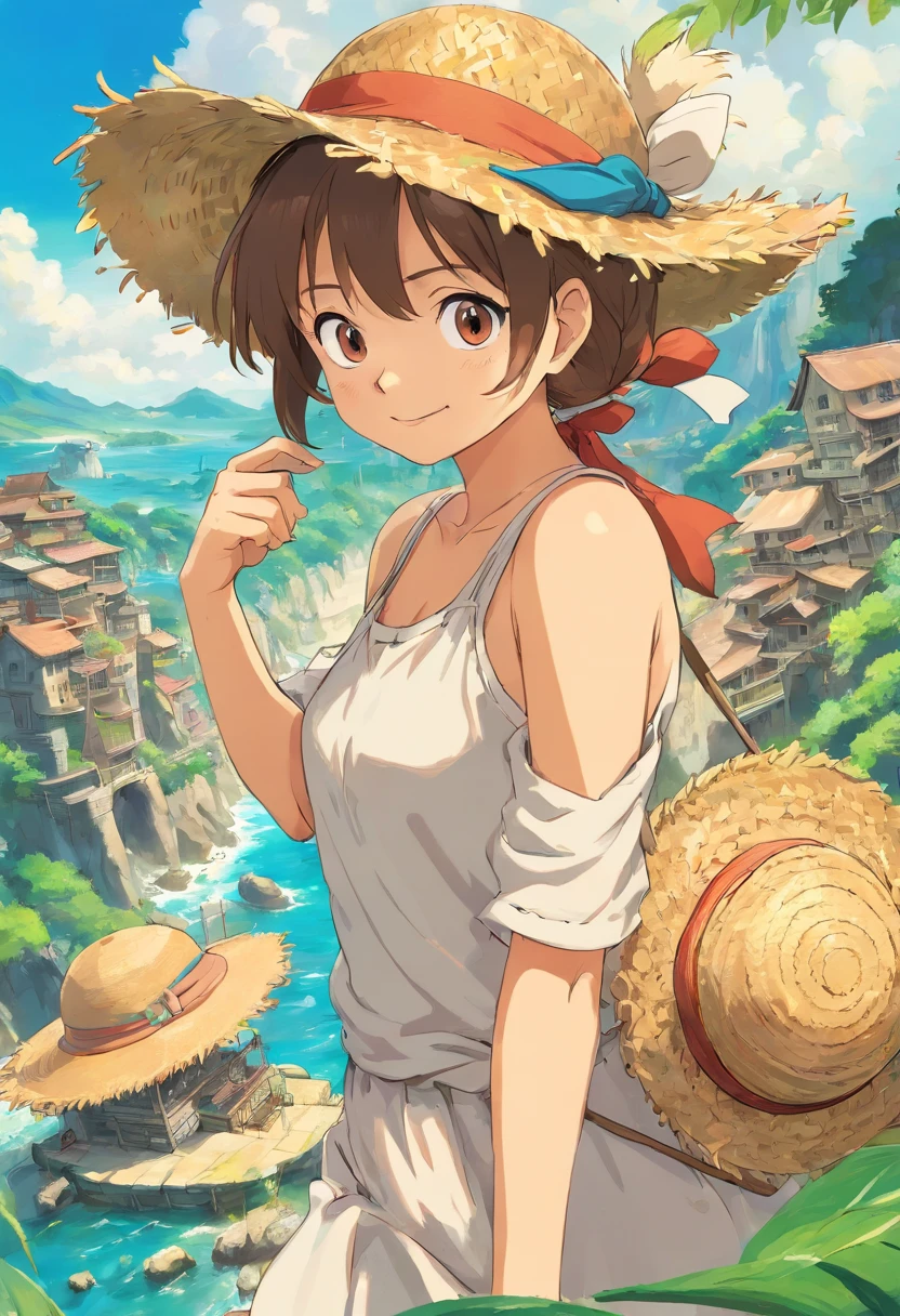 The straw hats