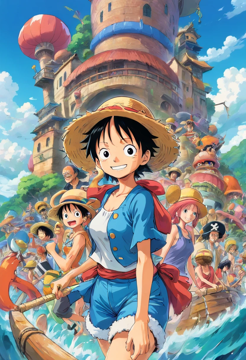 The One Piece Straw Hats