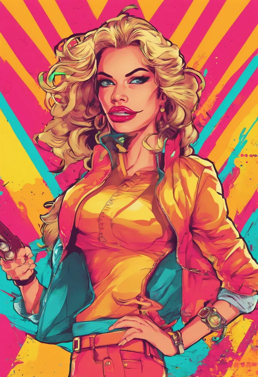 Generar ilustraciones , vitromorfismo rostro