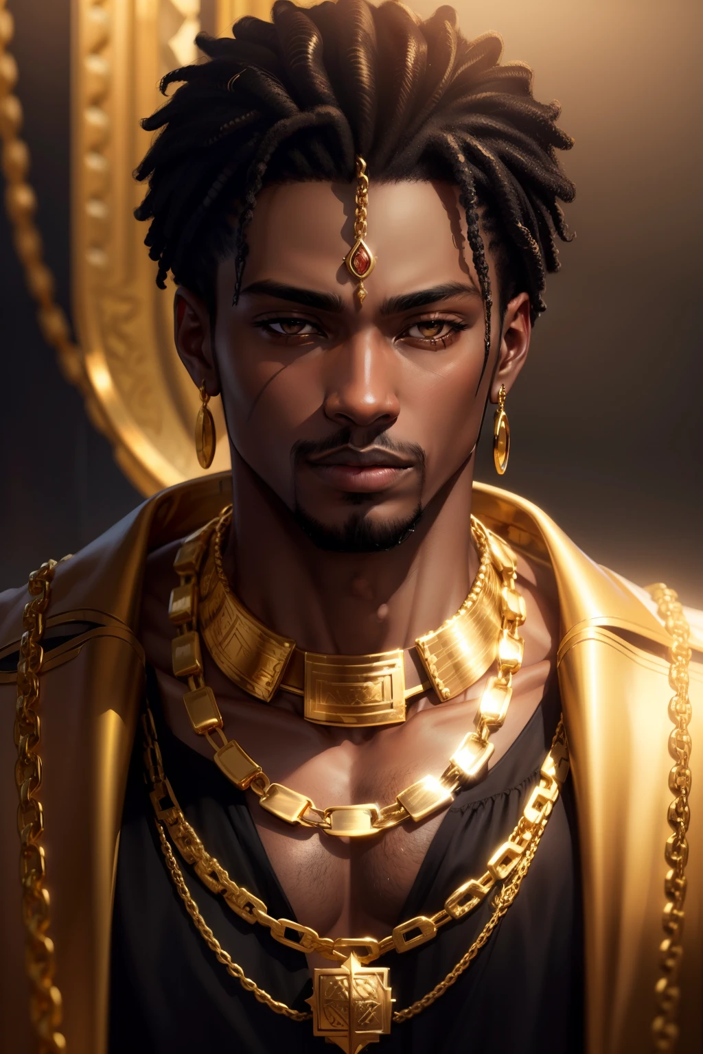 black kings in gold chains ​