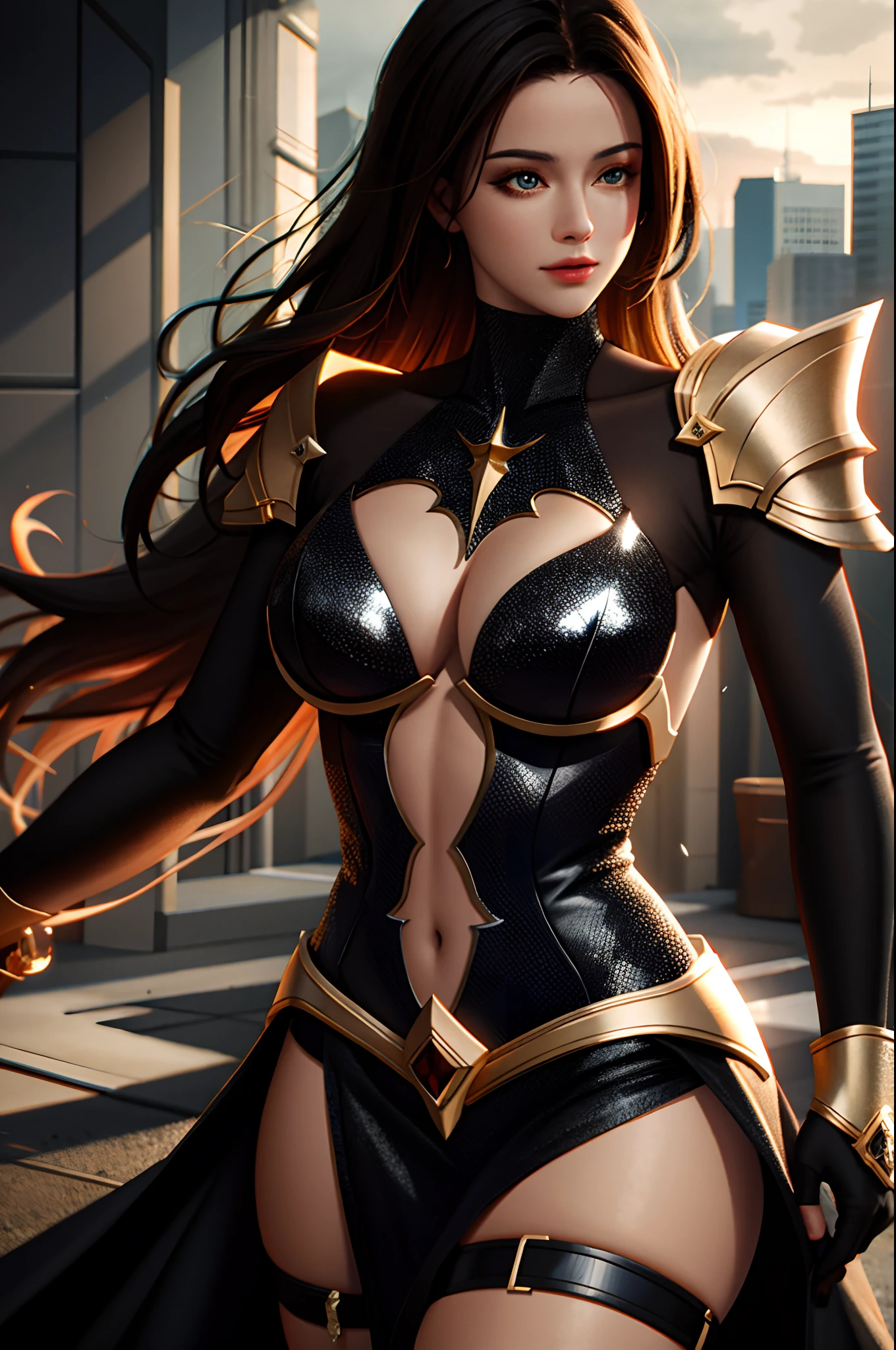 Masterpiece, Best Quality, High Quality, HD, High Quality Textures, High Quality Shadows, High Detail, Realistic, Cinematic Light, Side Light, Lens Vignetting, Ray Tracing, Sharp Focus,