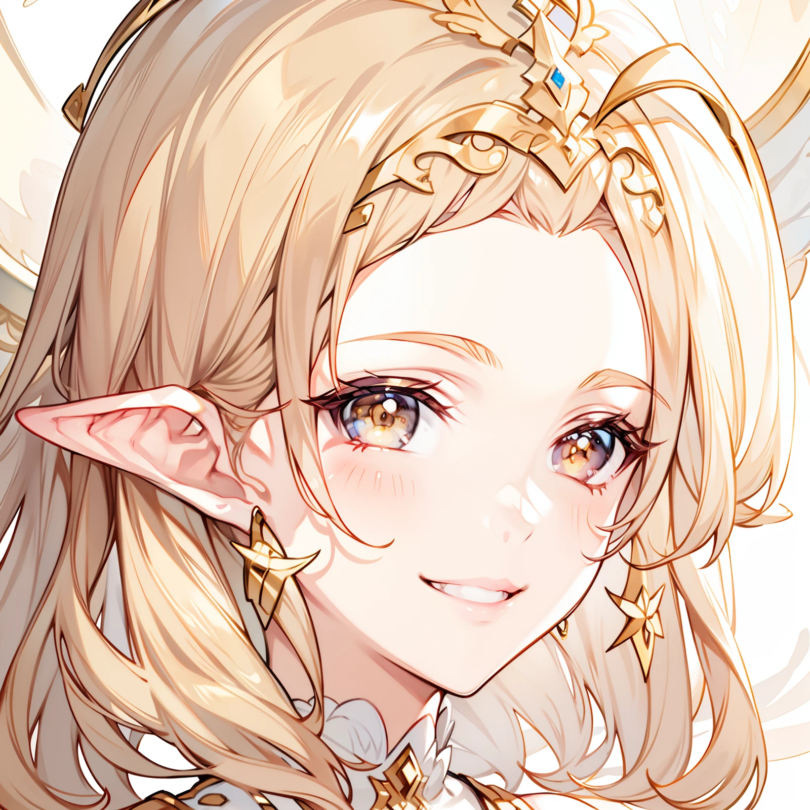 (tmasterpiece),Exquisite details,The picture is clear,adolable,smiling girl