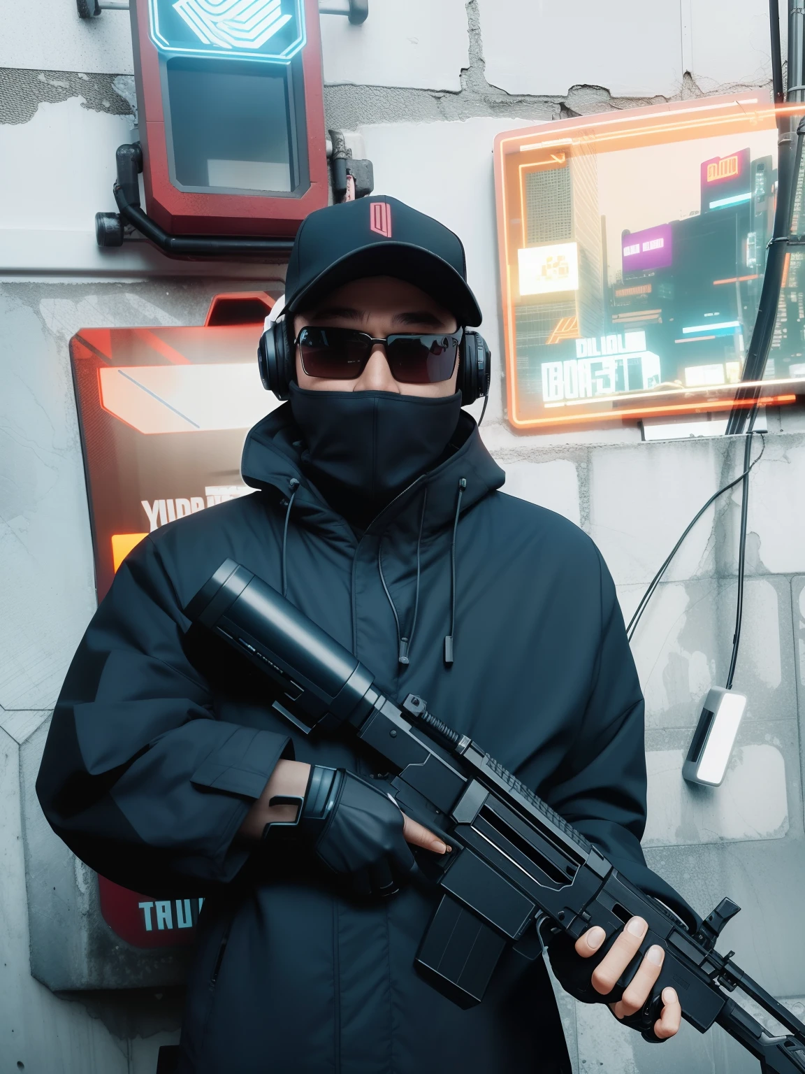 change background to cyberpunk