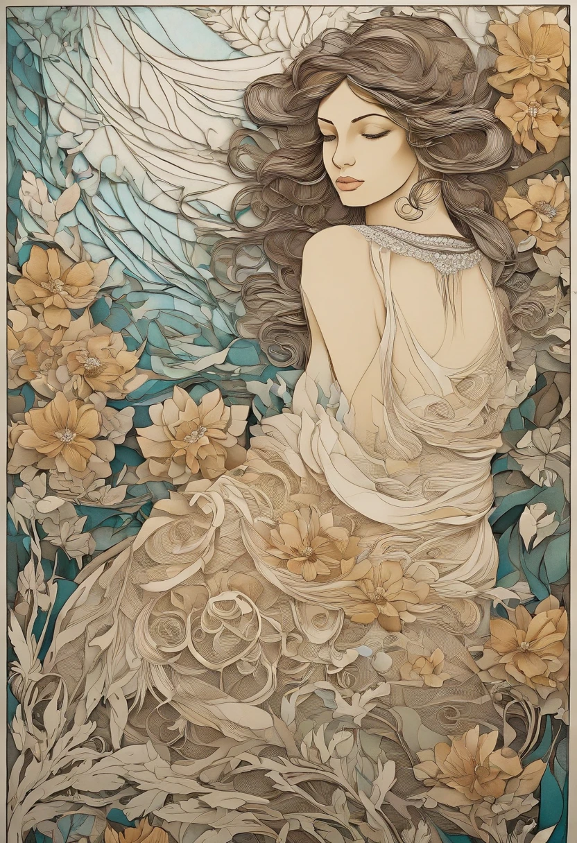 (1girl in:1.3),full bodyesbian, Abstract art, style of rebecca guay,Fractal art,Colorful,
style-swirlmagic, (masutepiece, Best quality, High quality, A high resolution, Ultra-detailed),