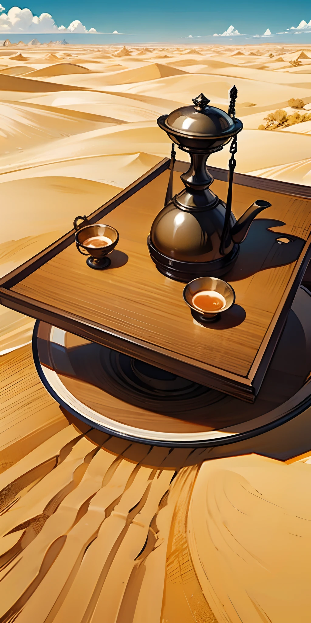 Tea set set，Silk Road，Belt and Road，Camel bells，camelstoe，Camel footprints，Desert streamline，Cultural creativity