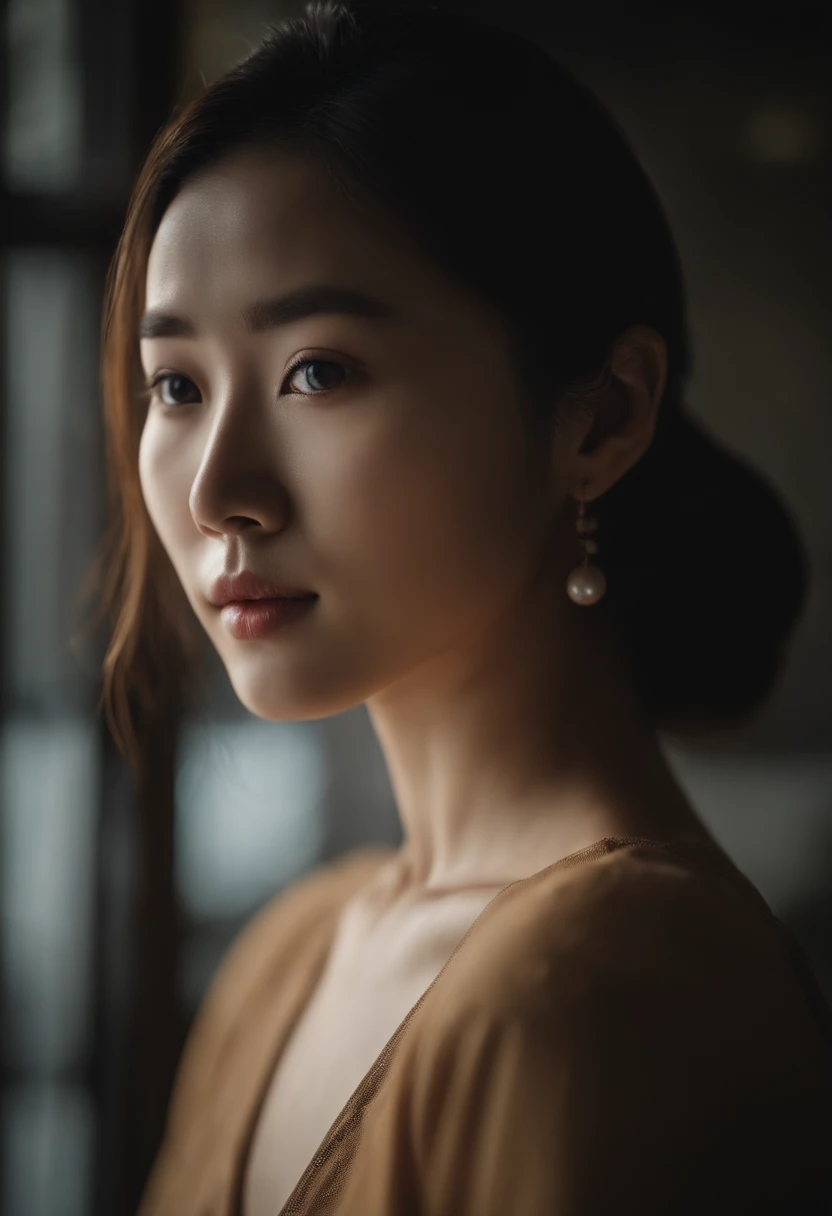 Portrait of a beatiful korean girl