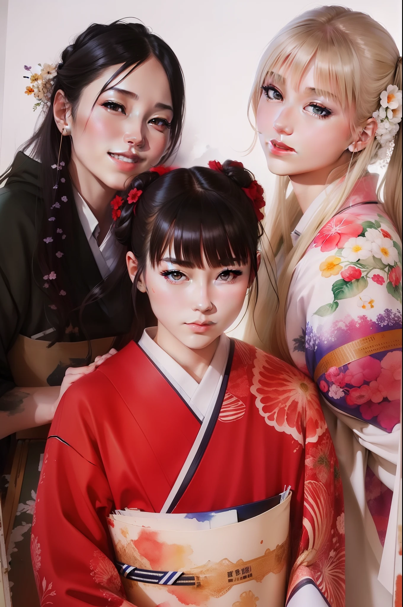 You are a professional watercolor painter。Draw the attached photo in watercolor