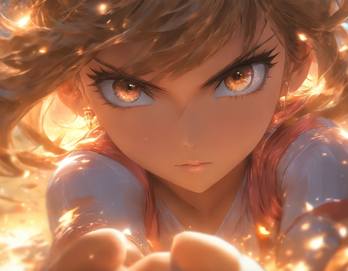 stare
pouting/pouted, ((masterpiece)), ((best quality)), ((ultra-detailed)), (8k), ((wallpaper)), ((extremely detailed cg)), (RAW photo:1.2), beautiful, mid breasts, sexy smile, lovely eyes, shiny skin, shiny body,