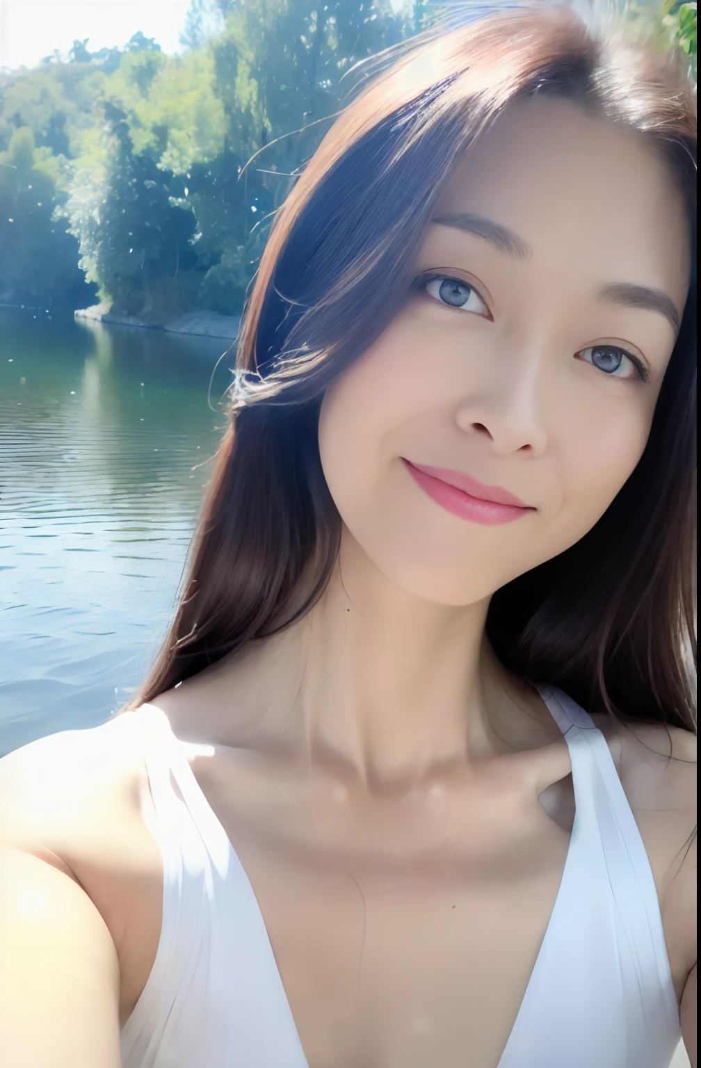 top-quality、masterpiece、超A high resolution、Photorealsitic、Raw foto、1girl in、wetting hair、a wet body、water drop on the skin、full body Esbian、straight hairednm, (nsfw:1.5),