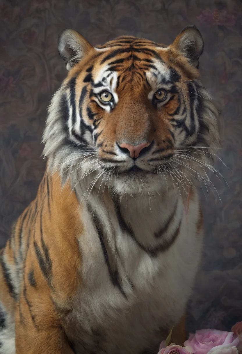 (Machine Tiger:0.8) Colorful surrealismSurrealism, Hitch (KC16-1000-SD1-5:0.3) style-bridal