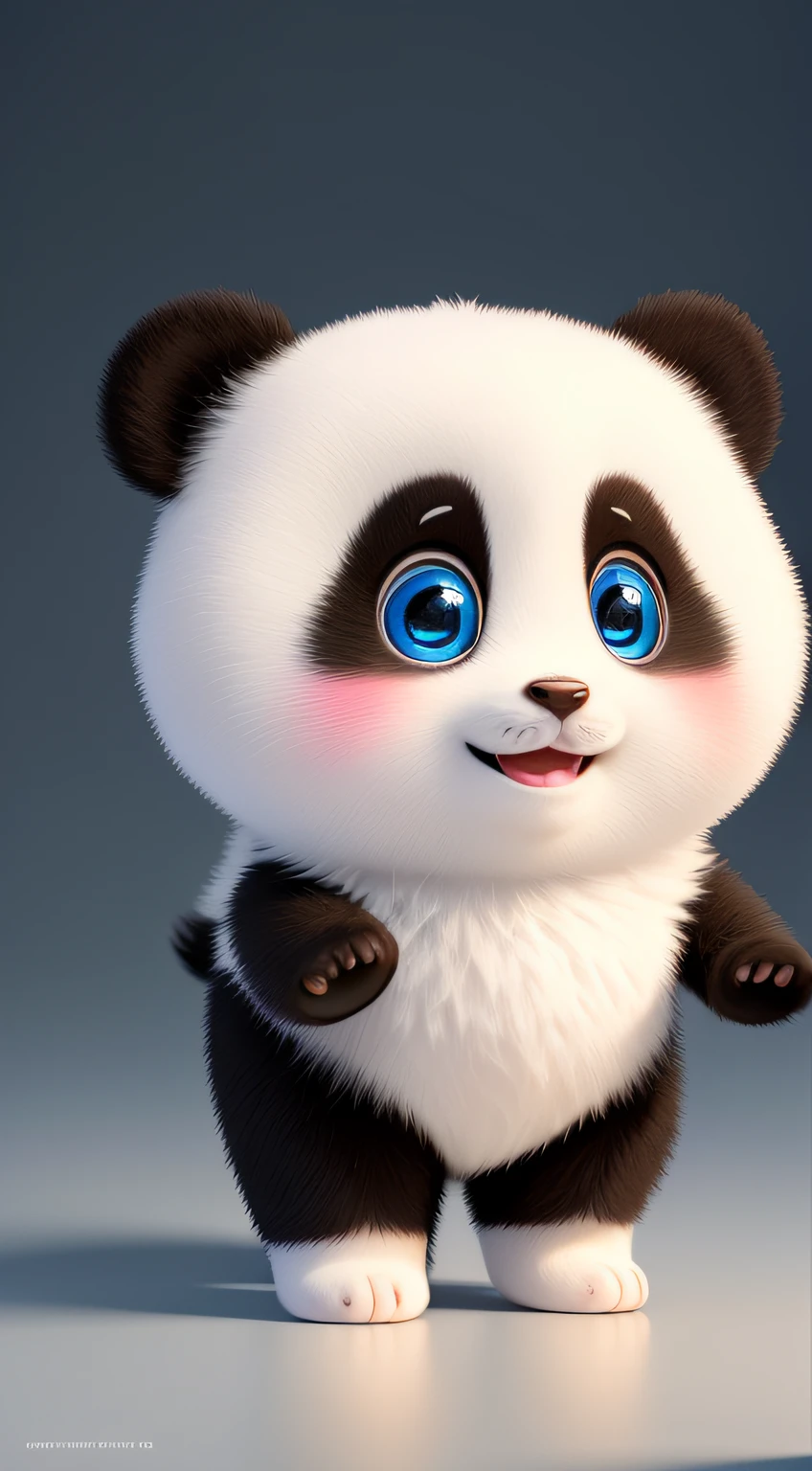 (masterpiece), (best quality), (ultra-detailed), (full body:1.2), Super cute, Baby, Pixar, Baby panda in pajamas, Big bright eyes, Fluffy, Smile, Delicate and fine, Fairy tales, Incredibly high detailed, Pixar style, Bright color palette, Natural light, Simple background with pure color, Octane render, Trending on Artstation, Gorgeous, Ultra wide angle, 8k, HD, Realistic