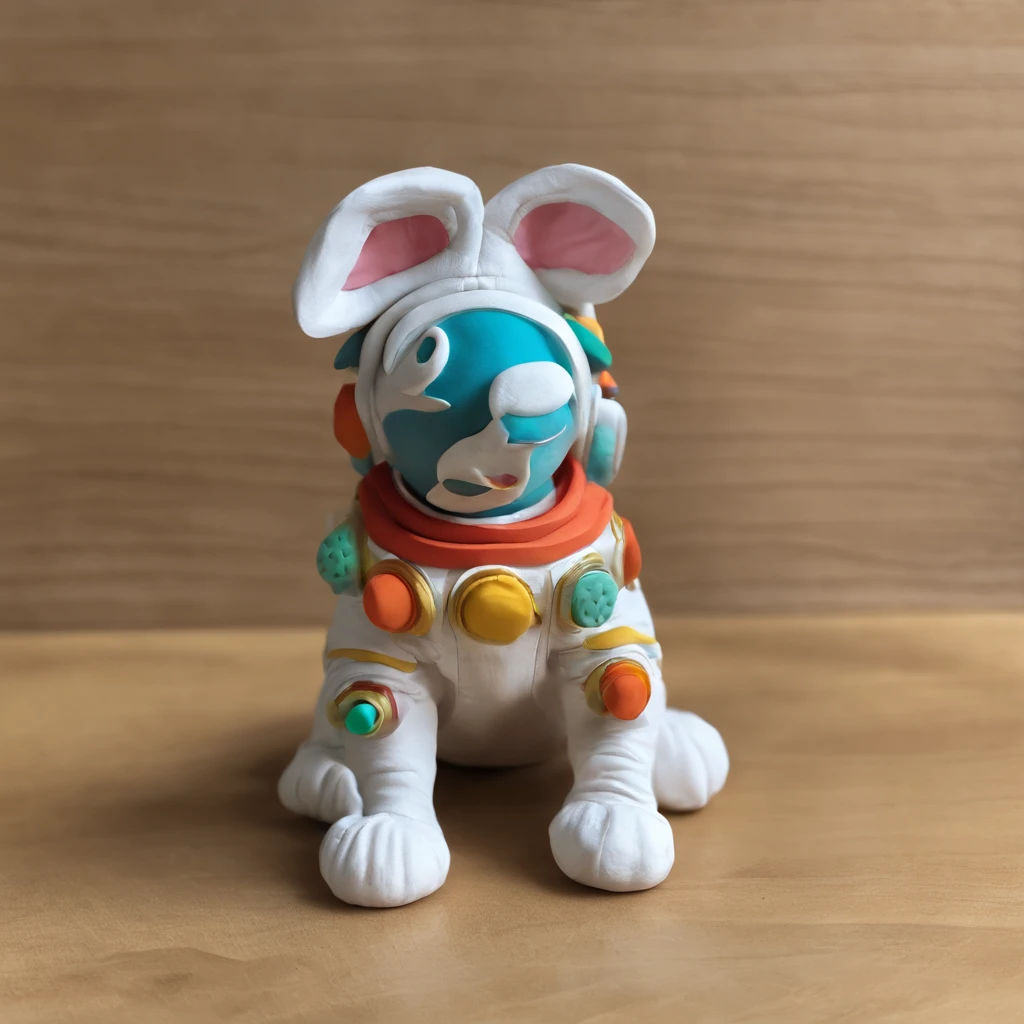Puppy in a spacesuit，Odyssey in space