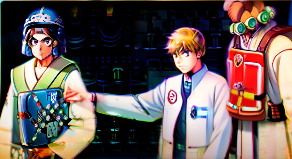 trasforme esta foto em um desenho anime. dexando todos os detalhes da foto