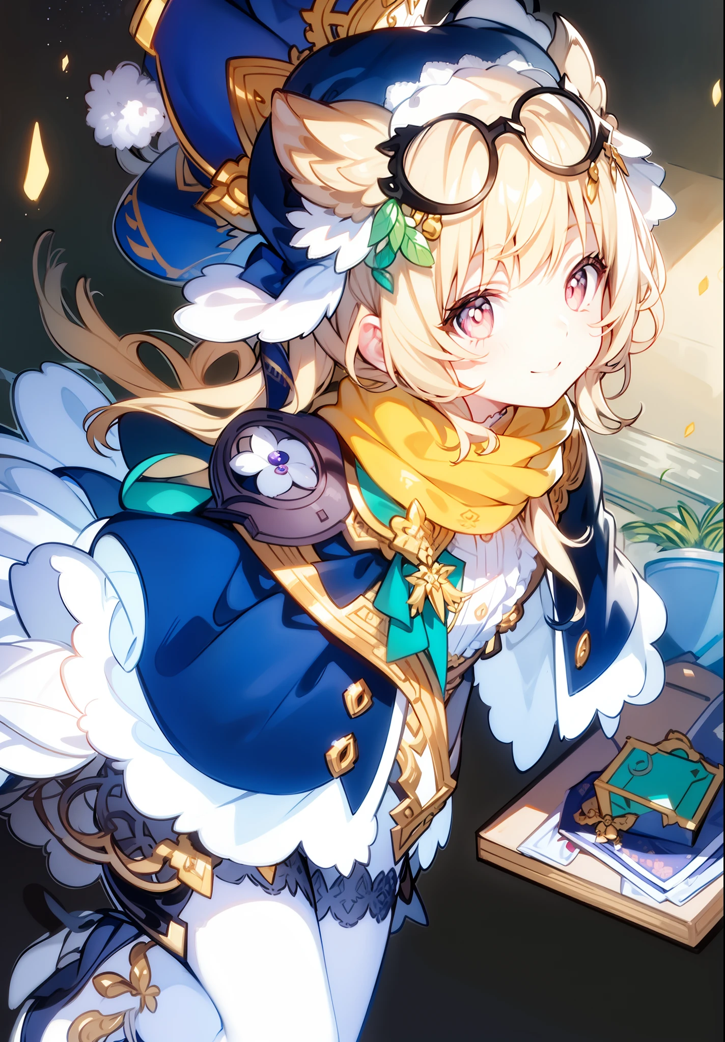 (tmasterpiece),Exquisite details,The picture is clear,Smiling girl