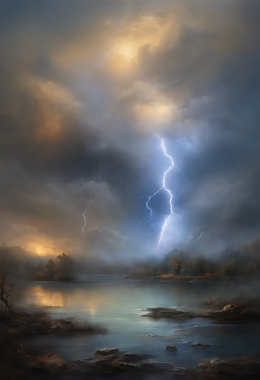 (Legendary artwork),(Running unicorns),Blue-black body,fluorescence,rendering by octane:1.5,in a cloud,Faraway view,Ultra-clear image quality,No characters,(Cloud effects:1.5),(Lightning effects:1.5),(Water vapor effect:1.5),super detailing,8K,official works