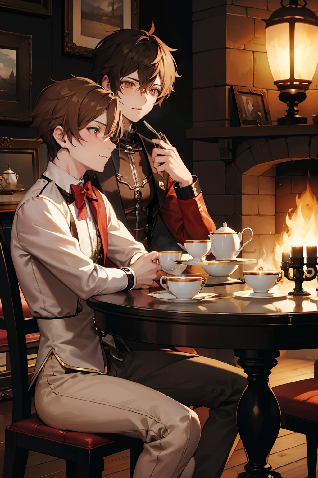 tea parties plush furnishings male people twinks {{ember}} steampunc