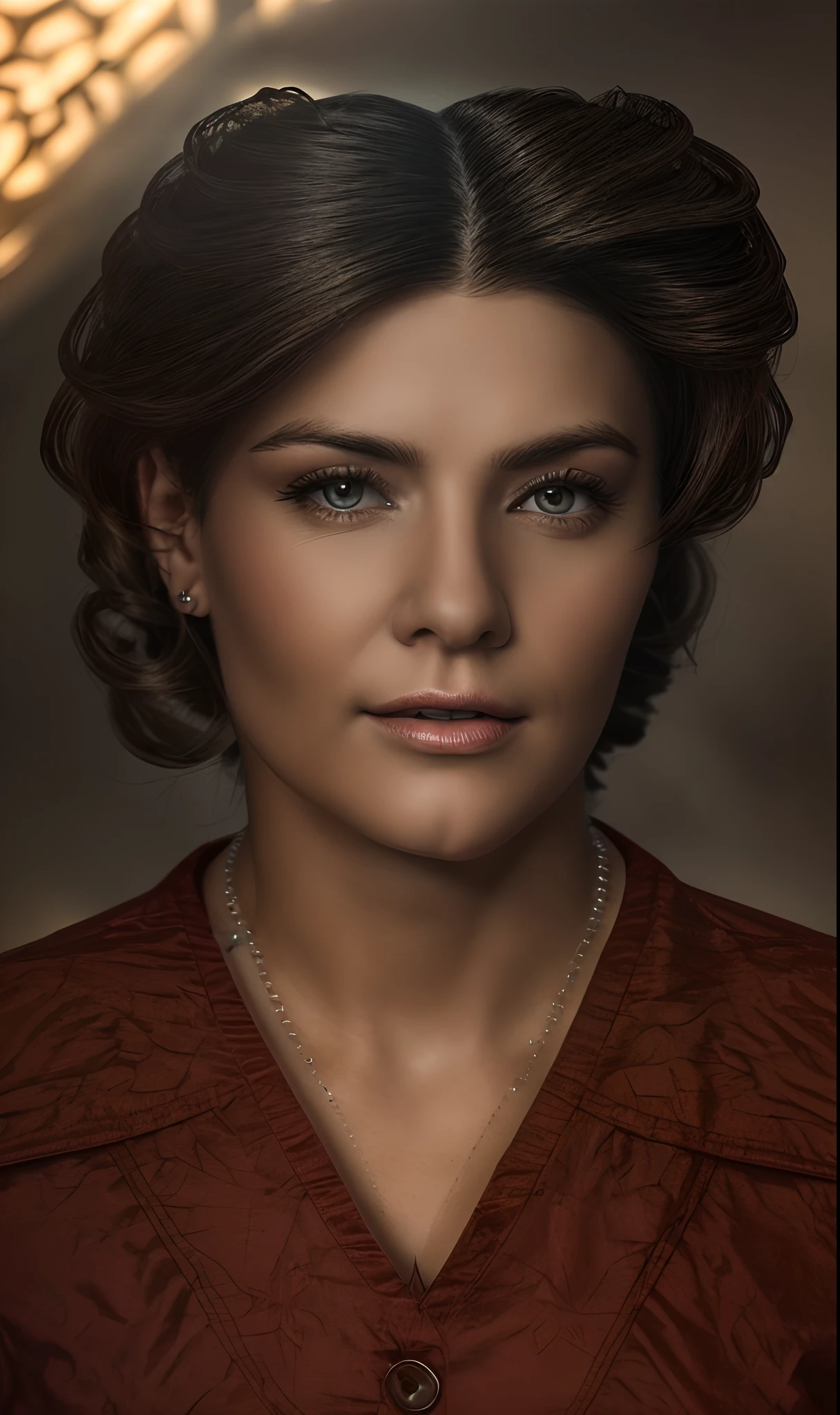 Mulher de cabelos pretos, foto profissional, realista, 8k,obra prima