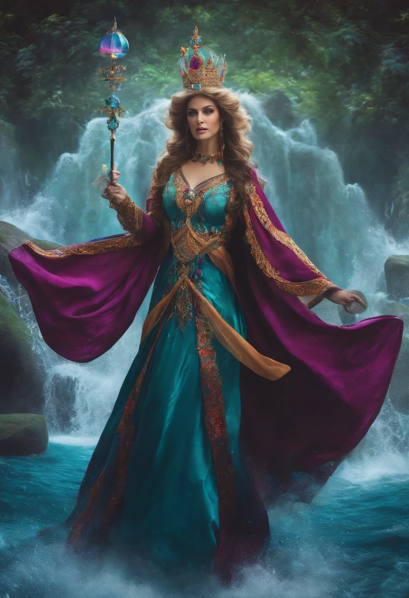 Two-dimensional water magician