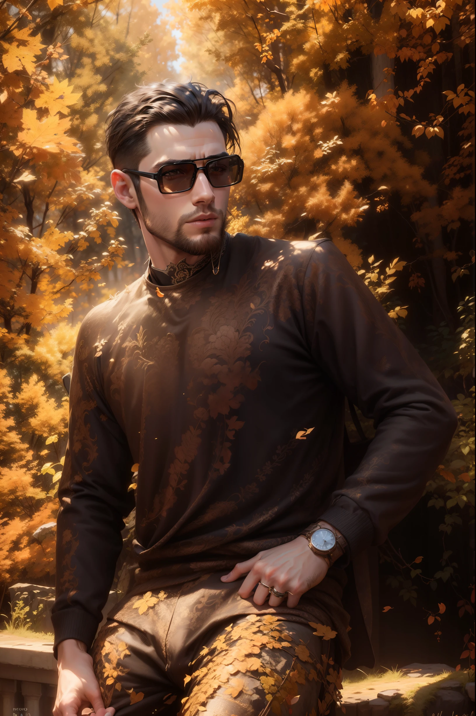 Handsome boy realistic face change background 8k