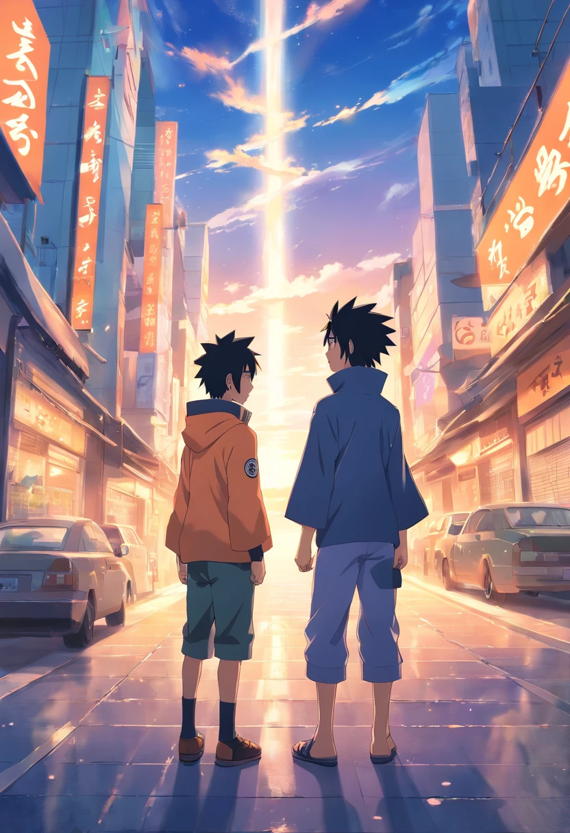 Naruto and Sasuke