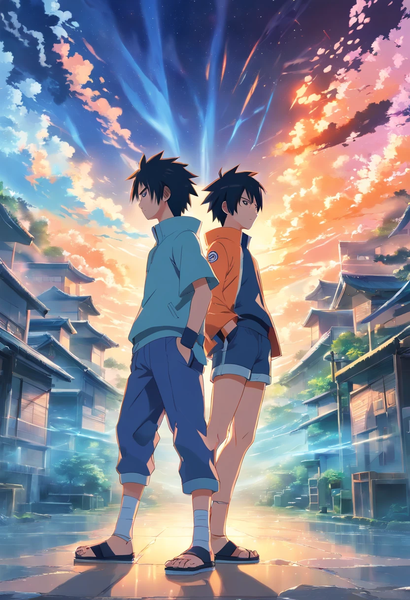 Naruto and Sasuke