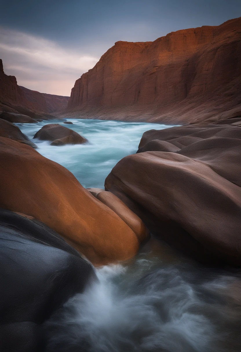 The waves canyon are visually stunning