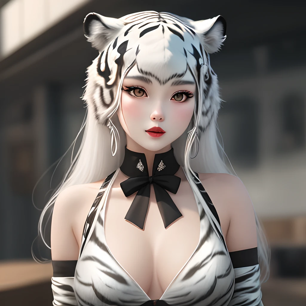 White Tiger girl