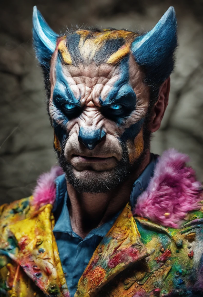 (Wolverine:0.8) Colorful surrealismSurrealism, Hitch (KC16-1000-SD1-5:0.3)  style-bridal