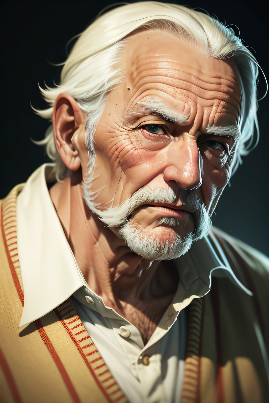 Gentle old man