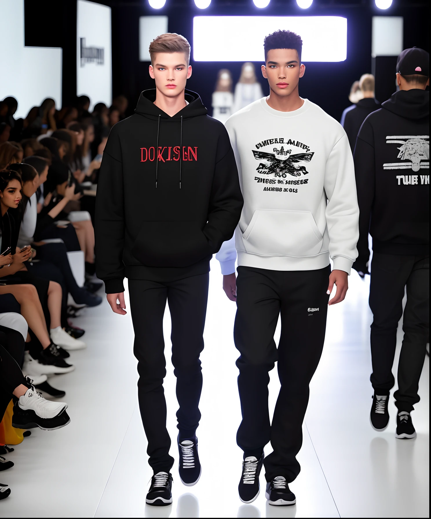Catwalk,mannequin,Sweatshirt,Fashion show