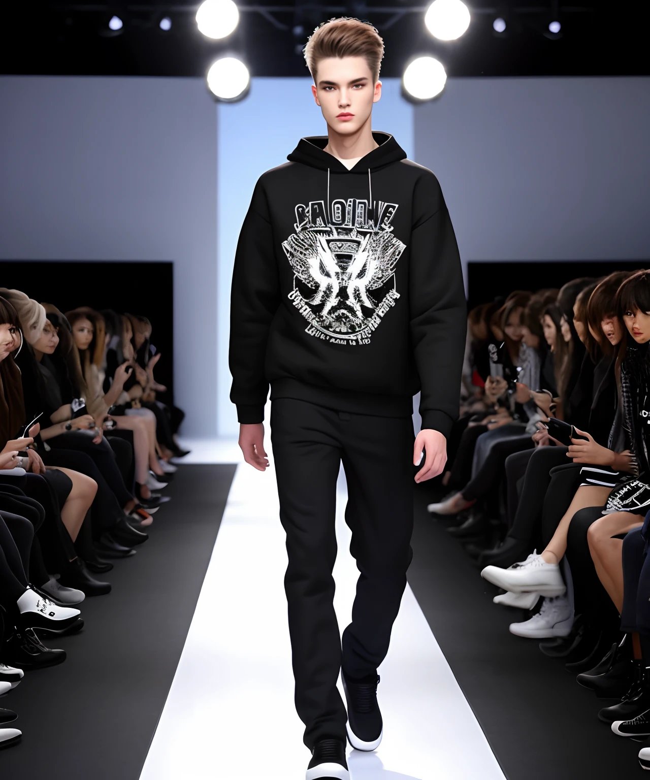 Catwalk，Mannequin，Sweatshirt，Fashion show
