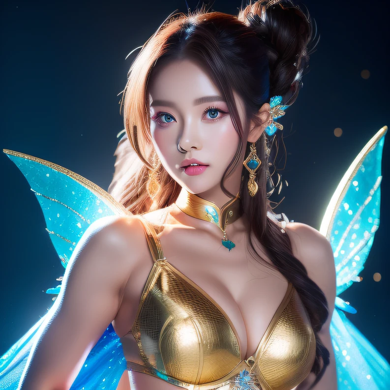 ((top Quority,8K,tmasterpiece:1.3))Fairy Girl