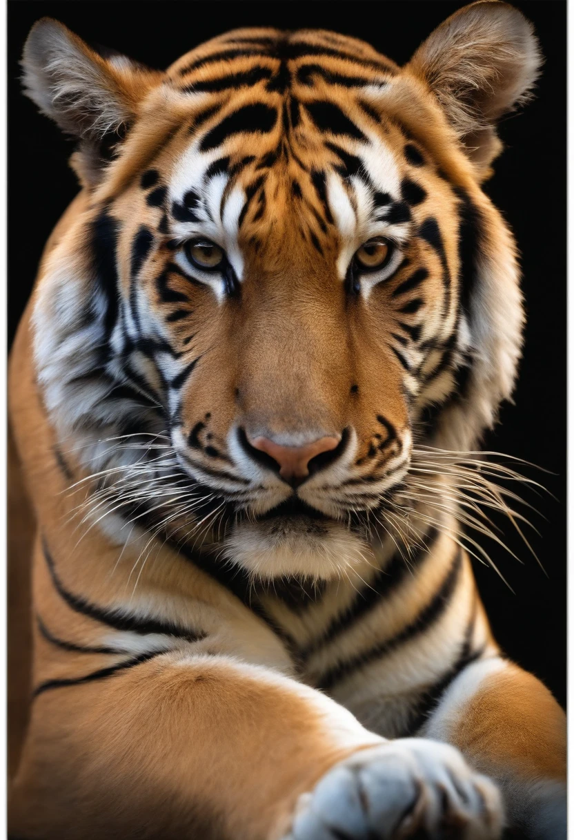 Animal ear tiger tooth