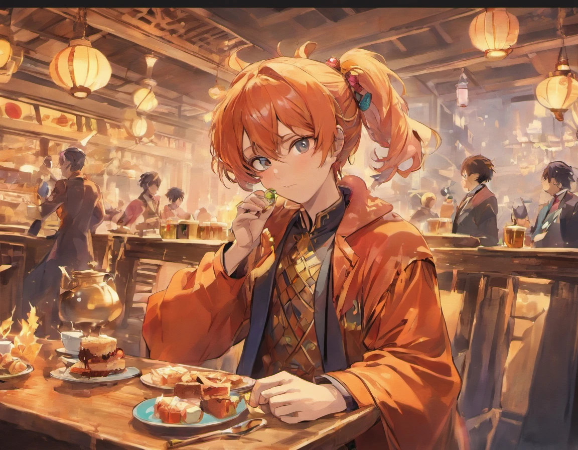 five man tea party
