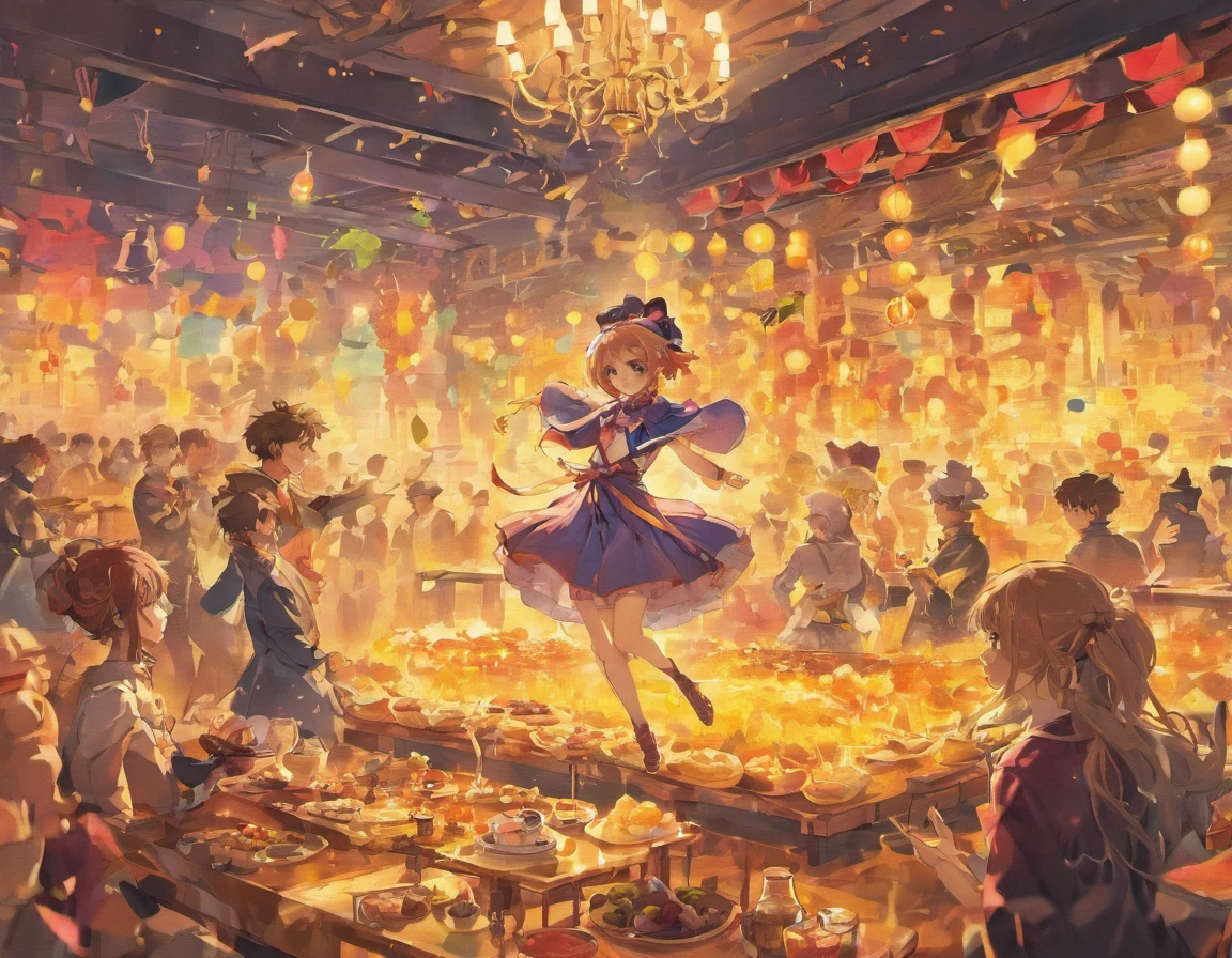 five man tea party