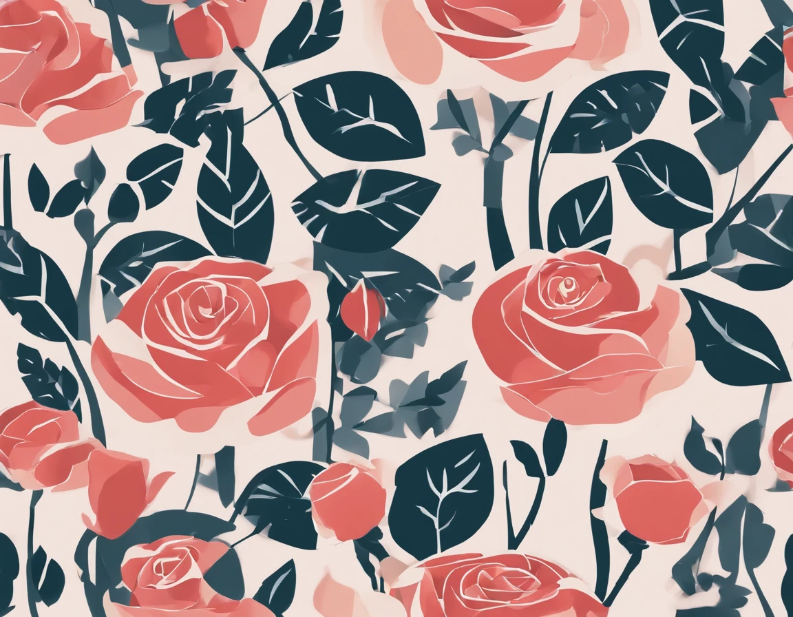 a rose garden