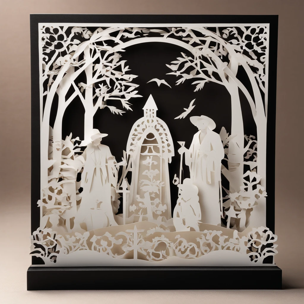Gravediggers in the cemetery