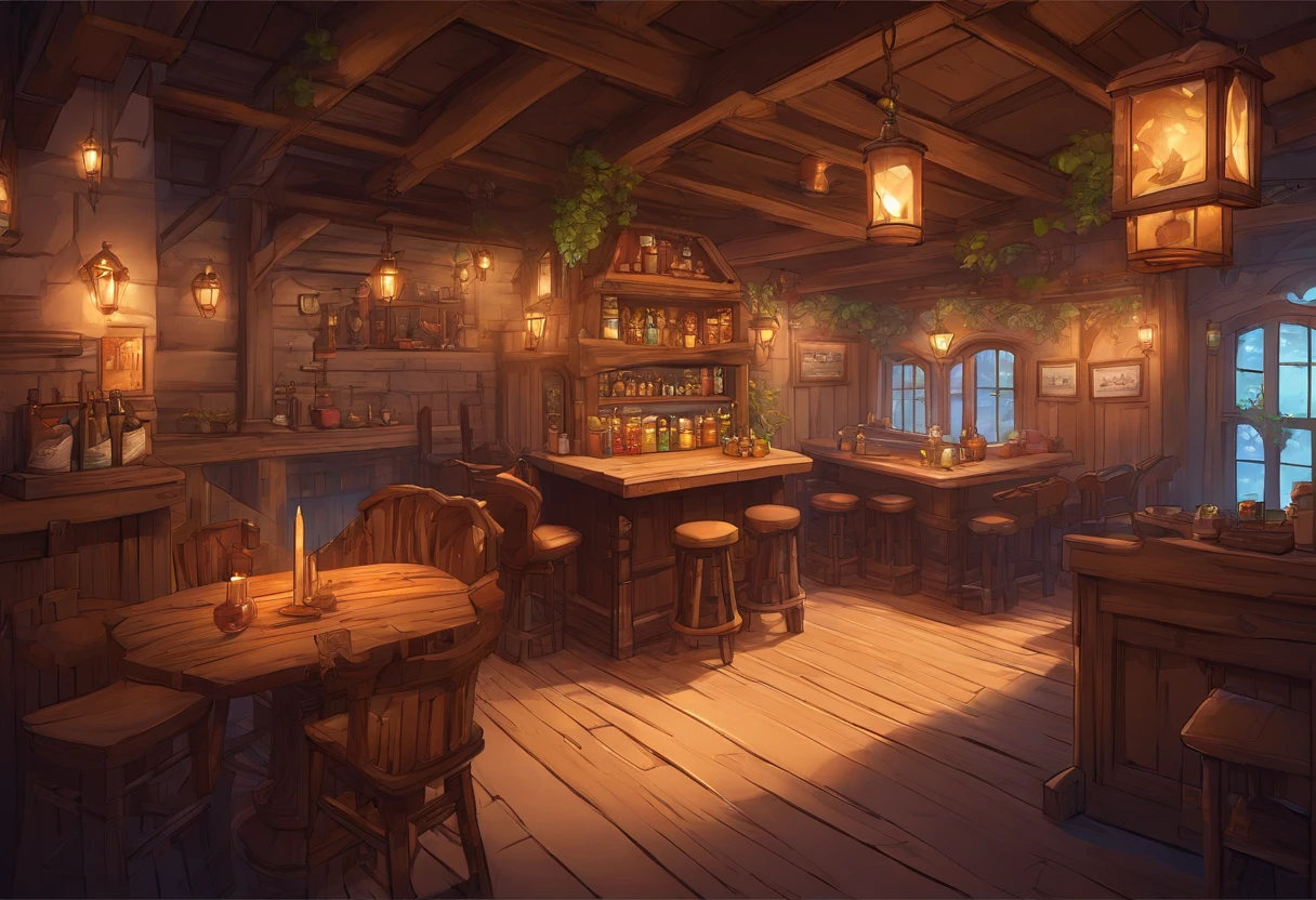 absurderes, Best Quality, Fantasy, Isometric, Knoling style (Inside a miniature wooden pub:1.2), wood, a chair,A table,Dual,Tavern,stairs,A table, (Simple background:1.2)Multi-dimensional and cozy tavern, Highly Detailed Concept Art, Fantasy tavern setting, Complex and detailed environments, Beautiful detail concept art, Color Concept Art, High Rendering.Illustration of a room with a staircase and a table, Multi-dimensional and cozy tavern, Highly Detailed Concept Art, Fantasy tavern setting, Highly Detailed Concept Art, Highly Detailed Concept Art, Tavern Background, Detailed concept art, Concept Art!, Inside the tavern, Concept Art!!, Complex and detailed environments, Beautiful detail concept art, Color Concept Art, Concept Art ， High Rendering,first floor