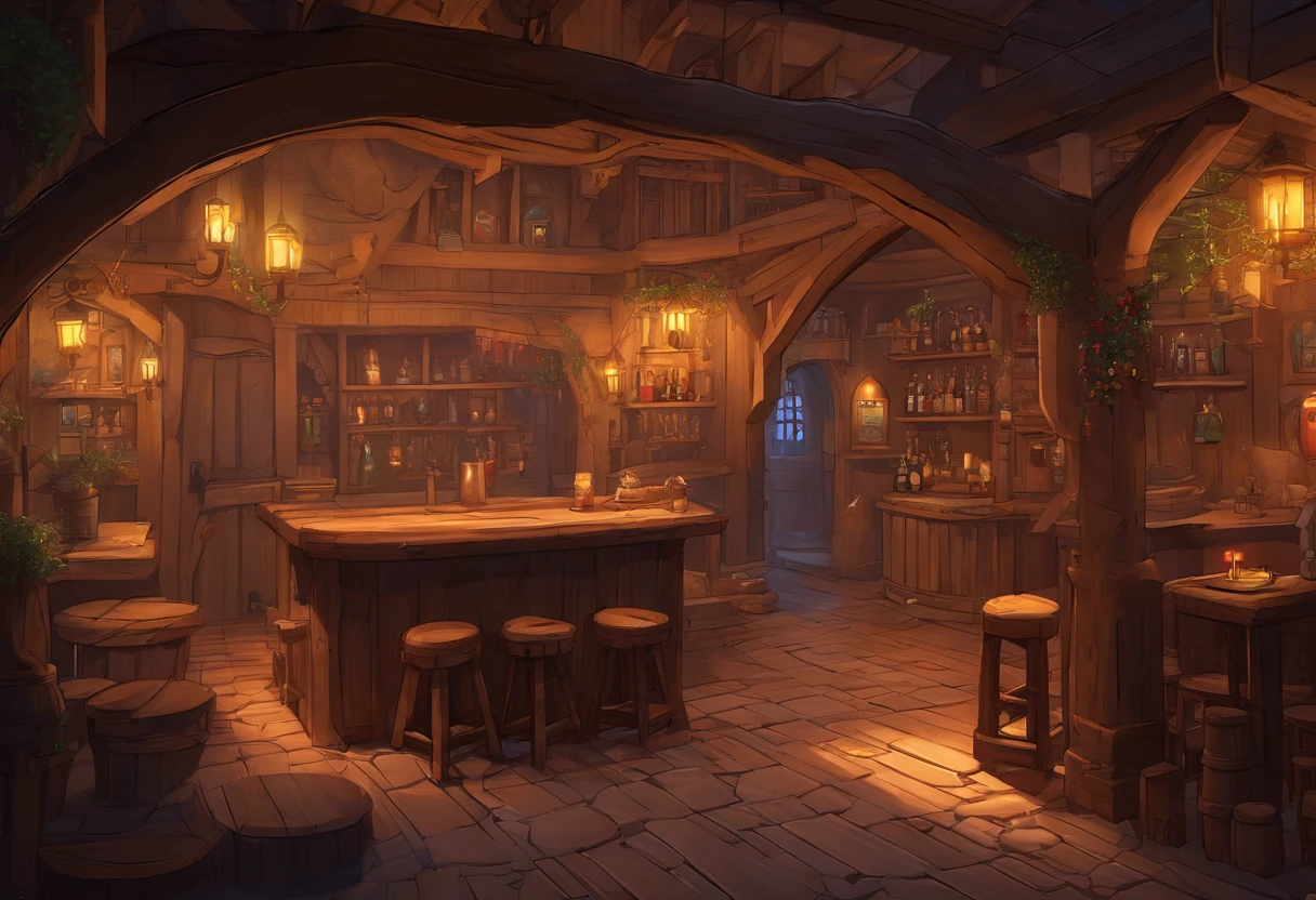absurderes, Best Quality, Fantasy, Isometric, Knoling style (Inside a miniature wooden pub:1.2), wood, a chair,A table,Dual,Tavern,stairs,A table, (Simple background:1.2)Multi-dimensional and cozy tavern, Highly Detailed Concept Art, Fantasy tavern setting, Complex and detailed environments, Beautiful detail concept art, Color Concept Art, High Rendering.Illustration of a room with a staircase and a table, Multi-dimensional and cozy tavern, Highly Detailed Concept Art, Fantasy tavern setting, Highly Detailed Concept Art, Highly Detailed Concept Art, Tavern Background, Detailed concept art, Concept Art!, Inside the tavern, Concept Art!!, Complex and detailed environments, Beautiful detail concept art, Color Concept Art, Concept Art ， High Rendering,first floor
