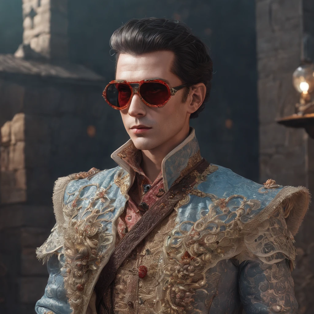 (Portrait of fashionista man medieval 1950s with intricate color fashion gloss polarized goggles), vellus hair, Hideous expression, (Extremely detailed digital photography:1.2), Stand in the middle of the city, (((full bodyesbian))), raw picture, simulating, hasselblatt, 50asa, F8, 12mm, Glow effects, godrays, handpainted, Renders, 8K, rendering by octane, 4 d cinema, blender, Dark, atmospheric 4k ultra detailed, cinematic sensual, Sharp focus, humorous illustration, great depth of field, Masterpiece, colours, 3d octane render, 4K, concept-art, trending on artstationh, Hyperrealistic, Vivid colors, rim-light, Extremely detailed Cg Unity 8K wallpaper, trending on artstationh, trending on CGSociety, Yayoi Kusama's pop art style, Intricate, High detail, Dramatic
,Pure energy, light particules, Sci-fi