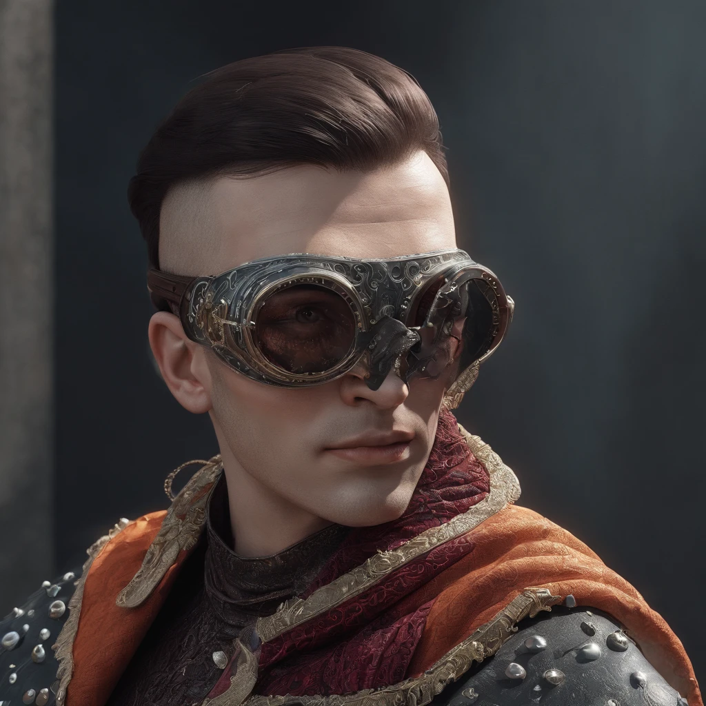 (Portrait of fashionista man medieval 1950s with intricate color fashion gloss polarized goggles), vellus hair, Hideous expression, (Extremely detailed digital photography:1.2), Stand in the middle of the city, (((full bodyesbian))), raw picture, simulating, hasselblatt, 50asa, F8, 12mm, Glow effects, godrays, handpainted, Renders, 8K, rendering by octane, 4 d cinema, blender, Dark, atmospheric 4k ultra detailed, cinematic sensual, Sharp focus, humorous illustration, great depth of field, Masterpiece, colours, 3d octane render, 4K, concept-art, trending on artstationh, Hyperrealistic, Vivid colors, rim-light, Extremely detailed Cg Unity 8K wallpaper, trending on artstationh, trending on CGSociety, Yayoi Kusama's pop art style, Intricate, High detail, Dramatic
,Pure energy, light particules, Sci-fi