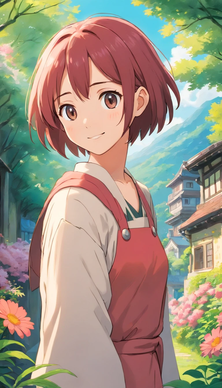 Department of Healing,Beauty with short hair,Sweet smile,Sense of light and shadow,First love girlfriend,sakura haruno