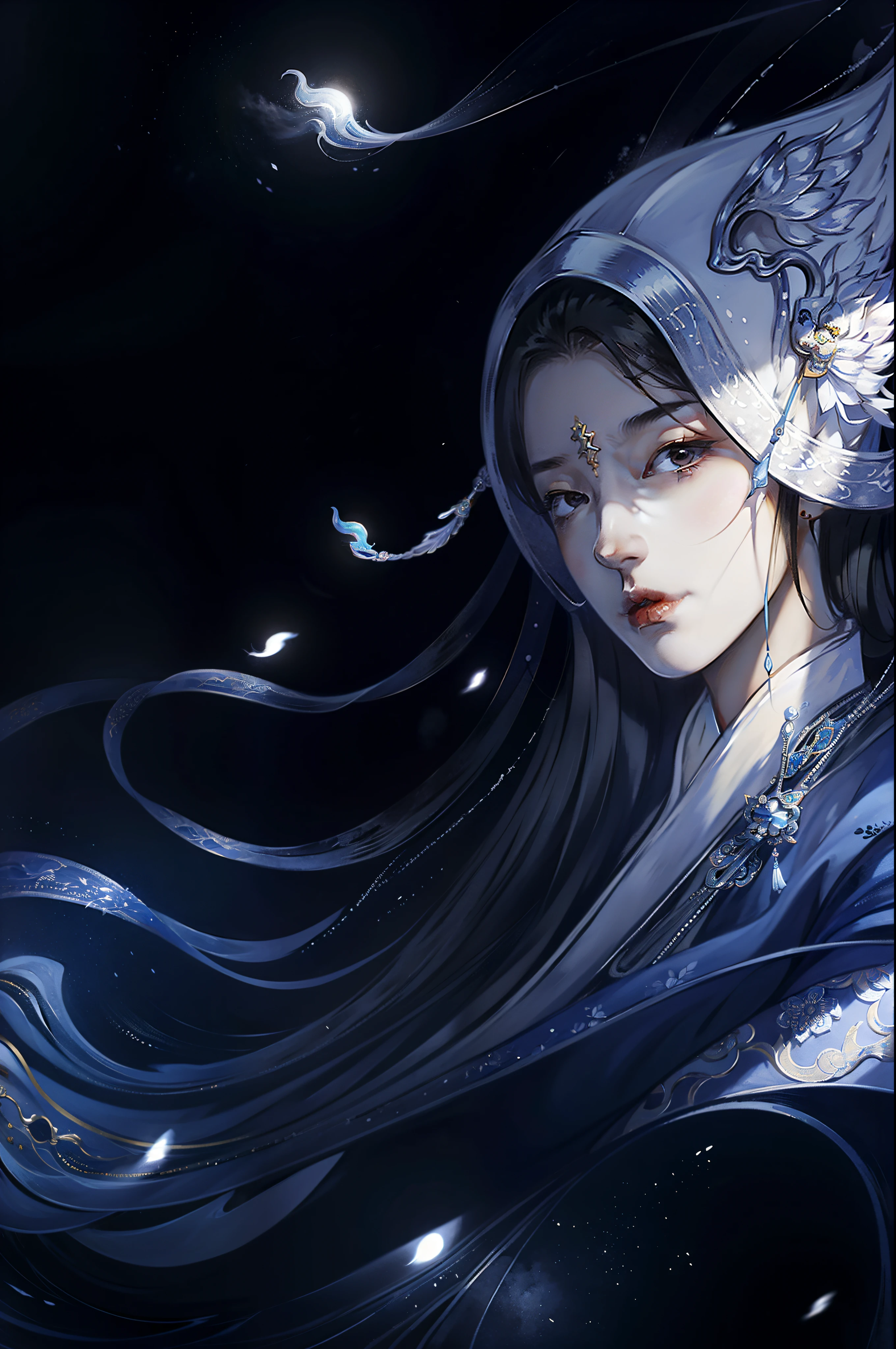 one-girl, Ancient Chinese clothing, rays of sunshine, Clear face,A half body, Clean white background, tmasterpiece, super detailing, Epic composition, hyper HD, high qulity, extremely detaile, offcial art, Uniform 8k wallpaper, super detailing, 32k ,3D effect -- v 6
