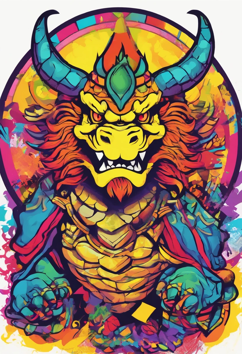 asgore dreemurr fused with bowser koopa