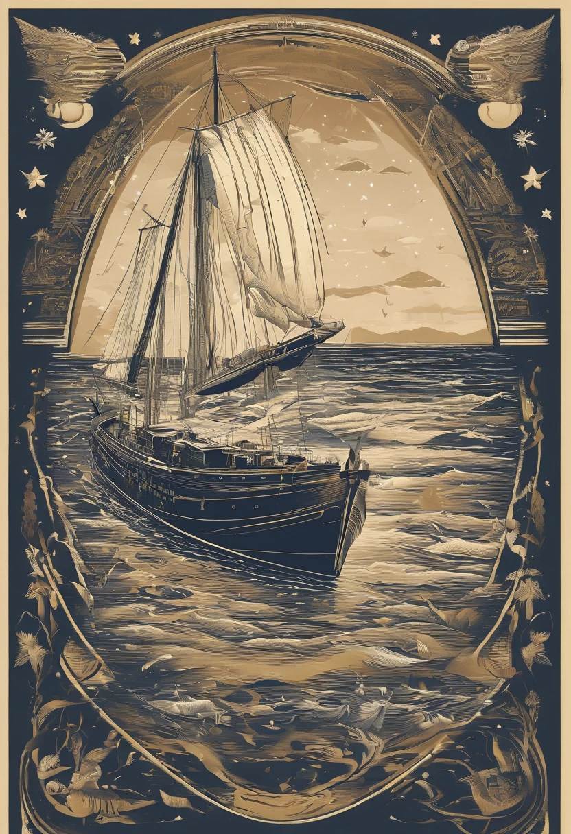sea of stars,scenecy,Sail alone,Inspirational