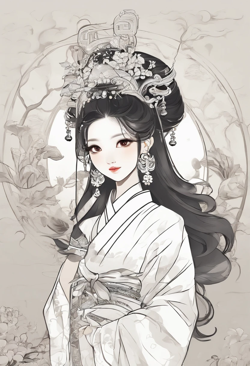 China-style，Tang dynasty baby girl，Hanfu，Cute and cute，Ball head，Hold a bunch of sugar gourds，Lively streets of Chang'an，Full body like，Detailed and accurate，depth of fields，8K,A high resolution,tmasterpiece,Beautiful wallpapers,high qulity,high detal,s the perfect face,offcial art,blur backgroun, --niji 5 --q 2