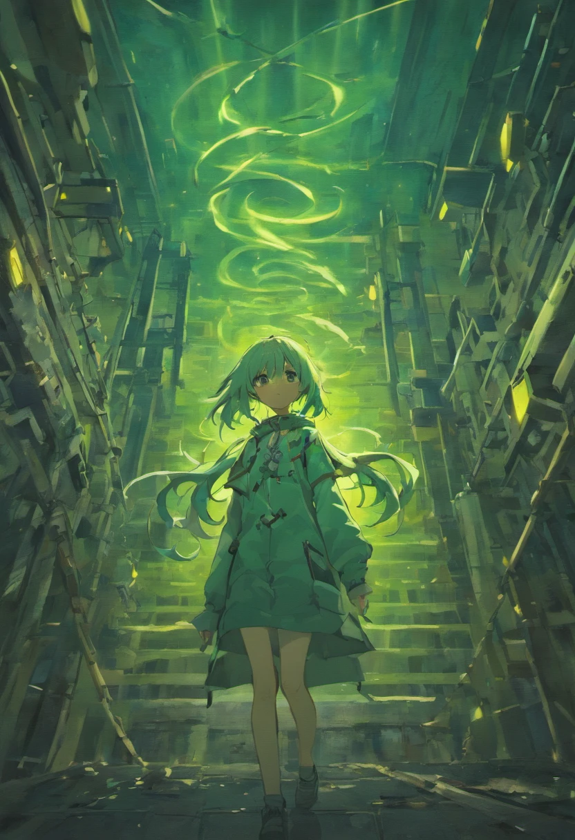 tmasterpiece,HighestQuali,(terroral:1.0),独奏,A beautiful beauty,(Neat, Delicate medium hair:1.0),(Perfect upper body for women:1.2),(Wear a rock hoodie:1.0),Stand in the middle of a group of tentacles,(Many smooth tentacles fill the background:1.2),depth of fields,Abandoned factory background,darkly,darkly,Very dark