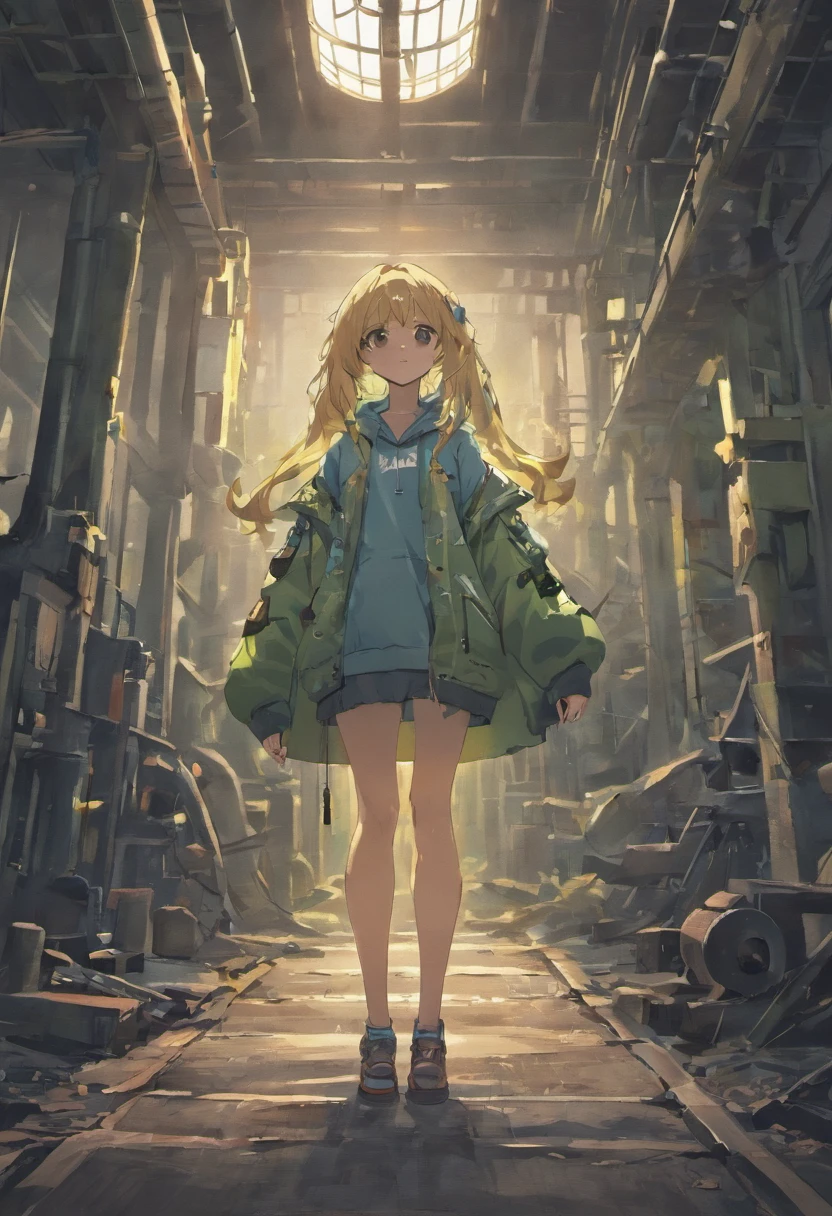 tmasterpiece,HighestQuali,(terroral:1.0),独奏,A beautiful beauty,(Neat, Delicate medium hair:1.0),(Perfect upper body for women:1.2),(Wear a rock hoodie:1.0),Stand in the middle of a group of tentacles,(Many smooth tentacles fill the background:1.2),depth of fields,Abandoned factory background,darkly,darkly,Very dark