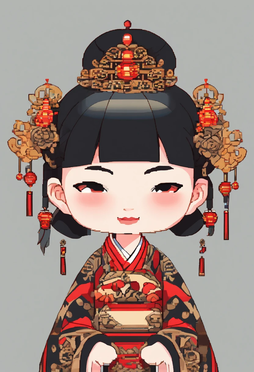 China-style,Tang dynasty baby girl,Hanfu,Cute and cute,a ball head,Take a bunch of sugar gourds,The lively streets of Chang'an,Full body like,Detailed and accurate,depth of fields,8K,A high resolution,tmasterpiece,Beautiful wallpapers,high qulity,high detal,s the perfect face,offcial art,blur backgroun, --Niji 5 --Q 2